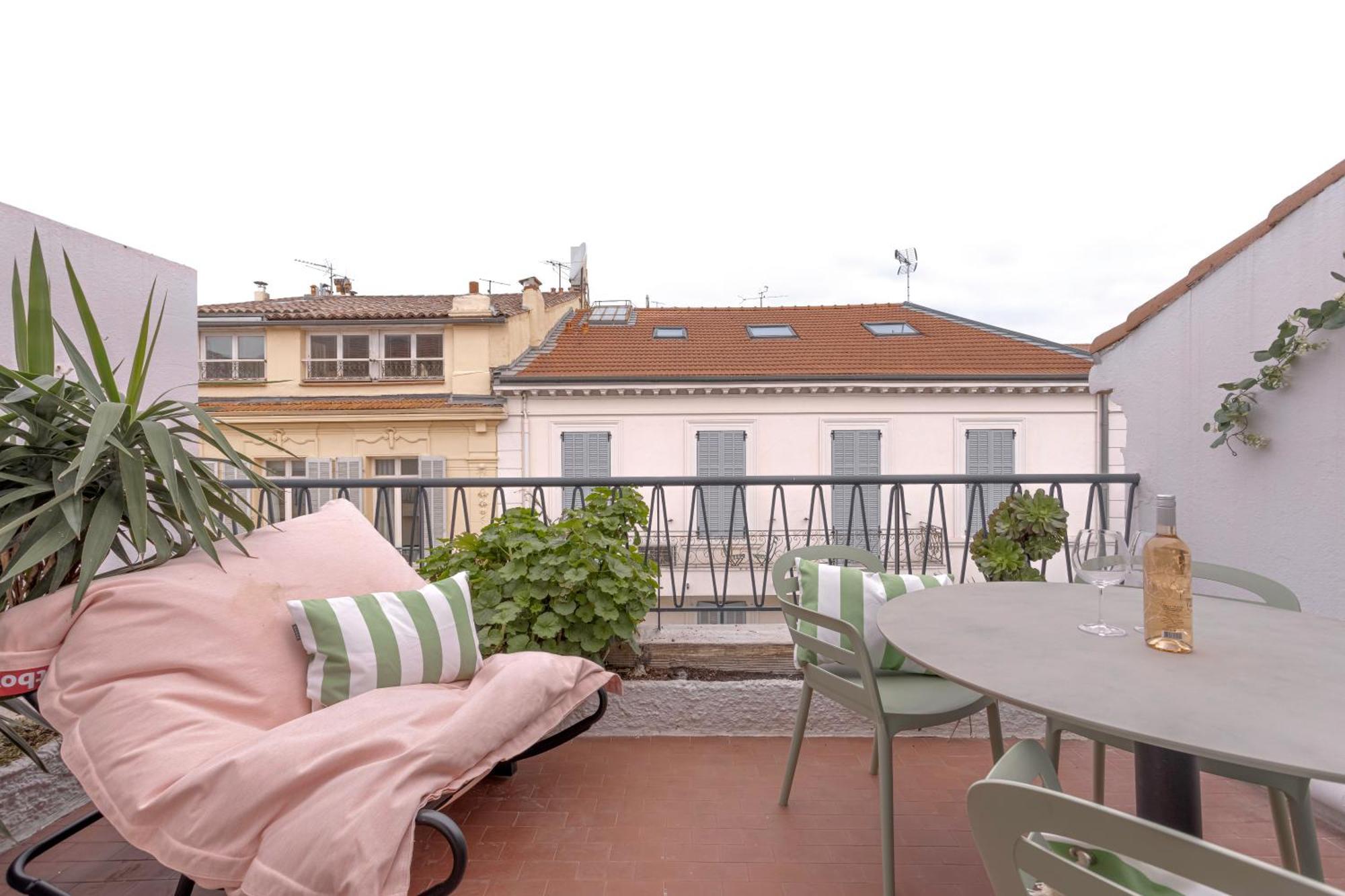 Alma Florian Apartment 4 People With Terrace Cannes Exterior foto